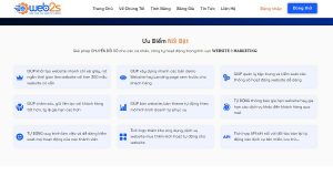Ưu Điểm Hệ Thống Quản Lý & Tạo Website Tự Động? Ưu điểm nổi bật của hệ thống wbe2s